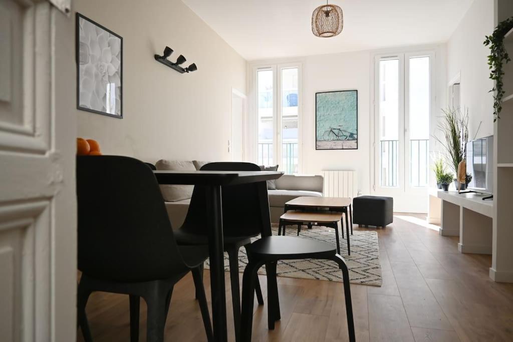 Magnifique Appartement T4, Plage Des Catalans Marsella Exterior foto